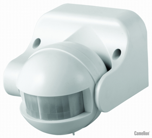 Инфракрасный датчик движения 1200W 12м 180° IP44 Camelion 189475 (6445)