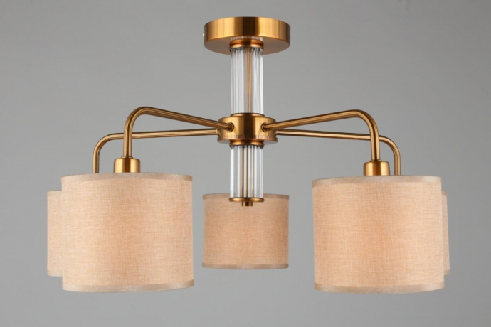 Люстра потолочная с лампочками Omnilux OML-56907-05+Lamps 