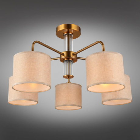 Люстра потолочная с лампочками Omnilux OML-56907-05+Lamps 