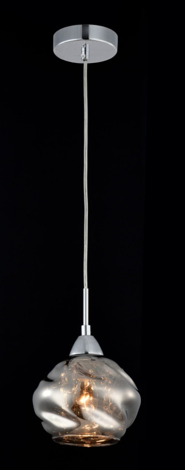 P244-PL-01-N Подвесной светильник Maytoni Haze (MOD244-01-N), цвет хром - фото 1