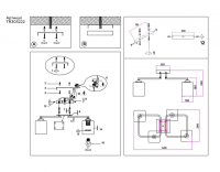 Потолочная люстра Ambrella light Traditional Modern TR303222
