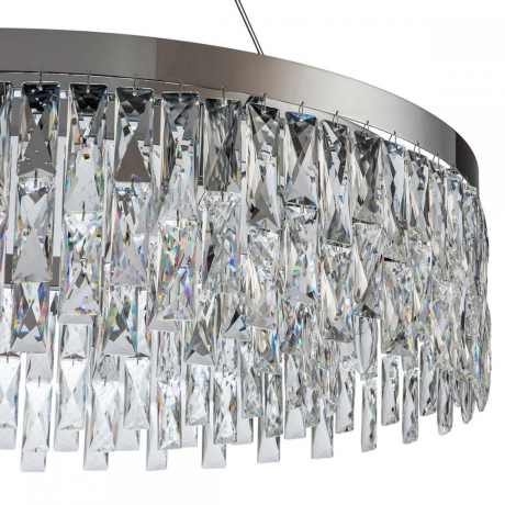 Подвесная люстра Indigo Anna 12029/12P Chrome 