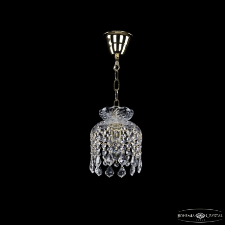 Подвесной светильник Bohemia Ivele Crystal 1478 14781/15 G Leafs 