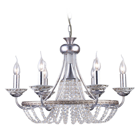 Люстра подвесная с Led лампочками в комплекте Arti Lampadari Latera E 1.1.6 S+Lamps 