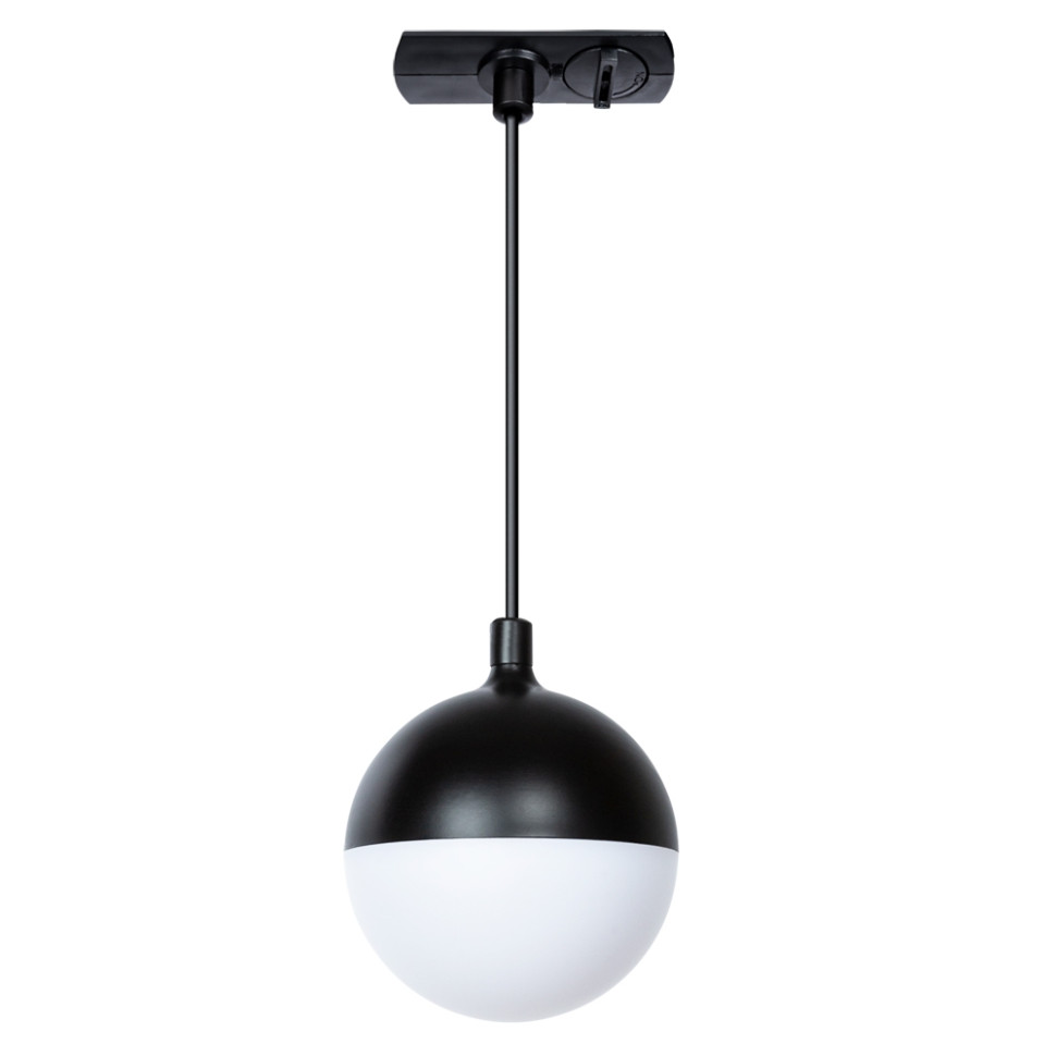 Однофазный светильник для трека Virgo Arte Lamp A4564PL-1BK, цвет черный - фото 1