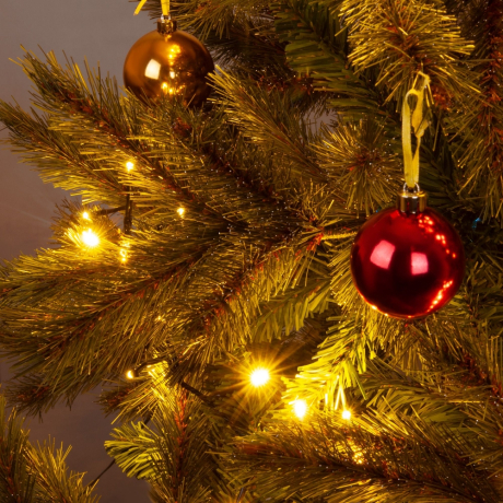 5м. Гирлянда нить ''Мишура'' 190LED (теплый) IP20 Eurosvet  (a056073)