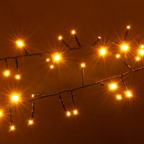 5м. Гирлянда нить ''Мишура'' 190LED (теплый) IP20 Eurosvet  (a056073)