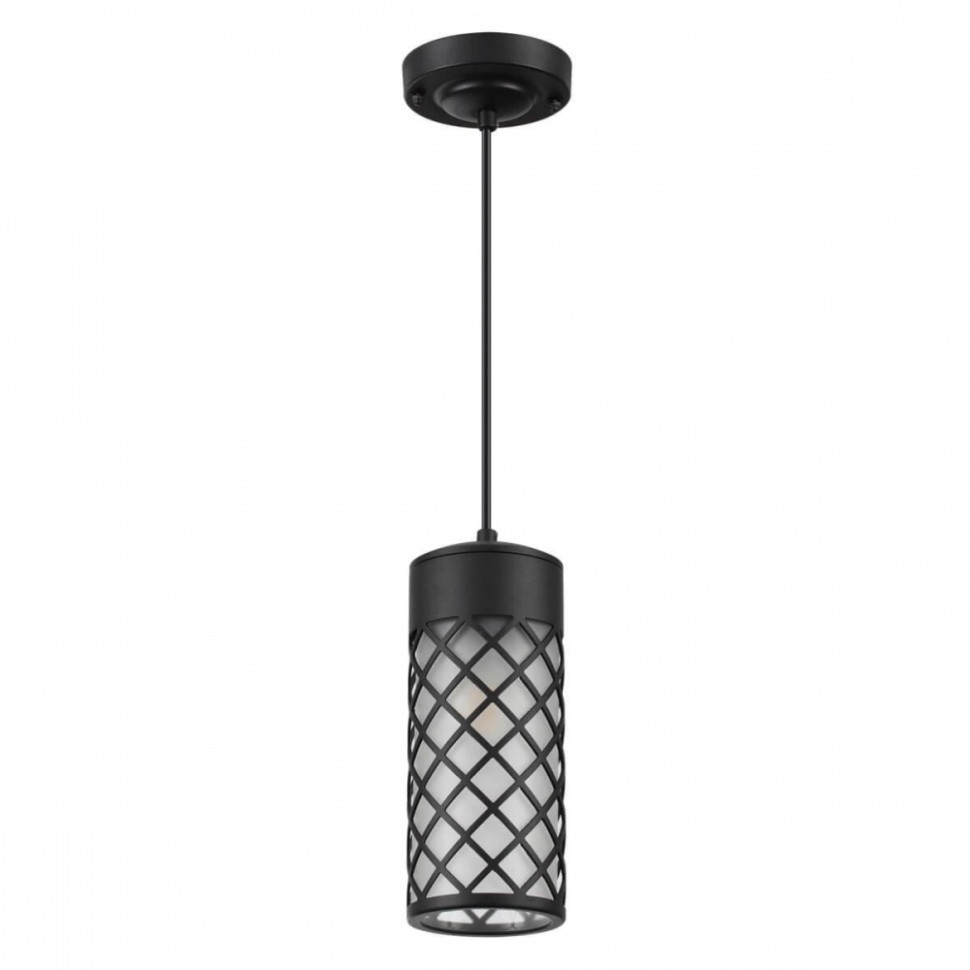 Подвесной уличный светильник со светодиодной лампочкой E27, комплект от Lustrof. №258683-627541, цвет черный - фото 3