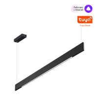 359546 LEDO NT25 000 черный Светильник подвесной диммир. со сменой цв.темпер. (пульт ДУ/прилож. Smart Life) IP20 LED 12/24W 220-240V 3000-5700К ITER NOVOTECH