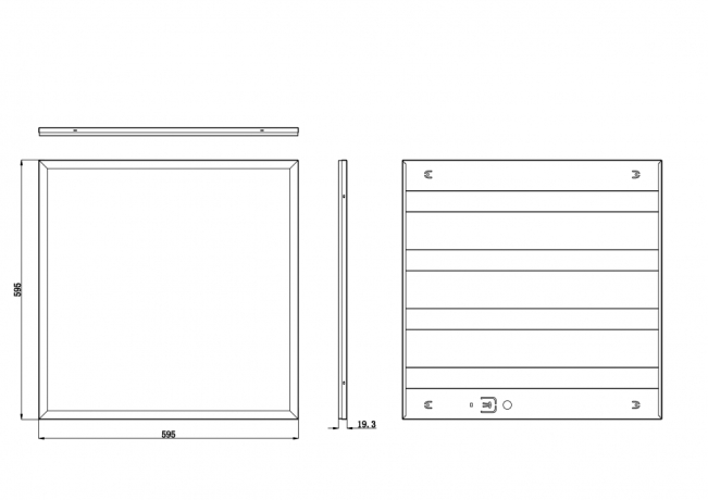Светотиодная панель Эра -48-6K-M (4) (161595)
