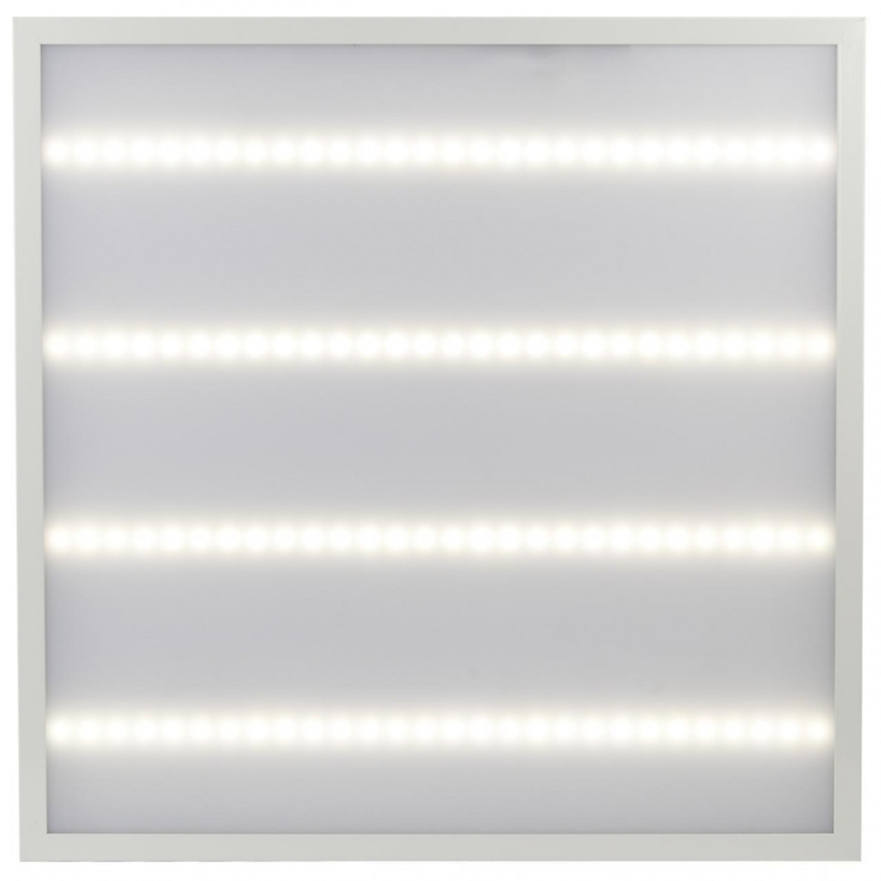Встраиваемая светодиодная панель ЭРА SPO-6-48-6K-M (4) Б0035360, цвет белый - фото 1