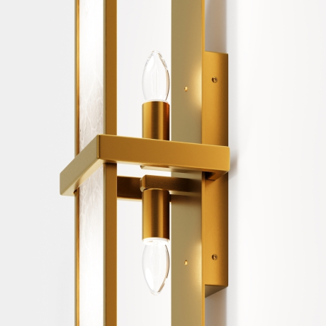 Настенный светильник (бра) Maytoni MOD099WL-02G Marmo 