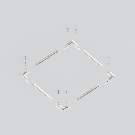 Трек подвесной Maytoni Technical Busbar trunkings Exility TRXM034-R-412W 