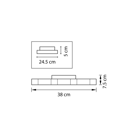 Накладной светильник Lightstar Favo 750074