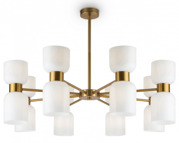 Люстра на штанге Freya Savia FR5203PL-16BS