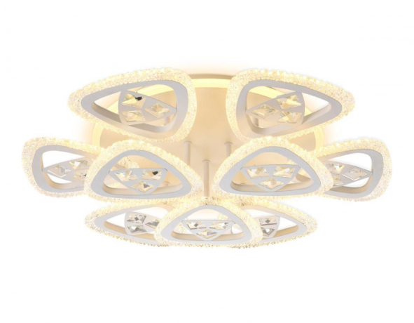 Потолочная диммируемая люстра с пультом ДУ Ambrella light FA2921 WH 