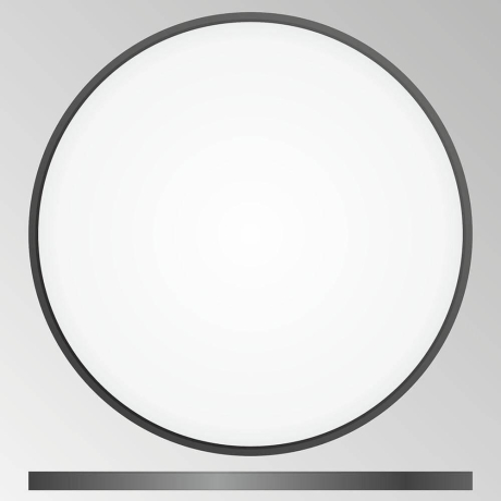 Светодиодный настенно-потолочный ультратонкий светильник Citilux Бейсик CL738501V Черный 