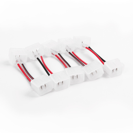 5шт. Коннектор для неоновой ленты 24V 2835 с боковым свечением гибкий двусторонний Elektrostandard (a056265) 