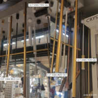 Нарушена упаковка!  <703791> Светильник подвесной Crystal Lux CLT 036C800 GO