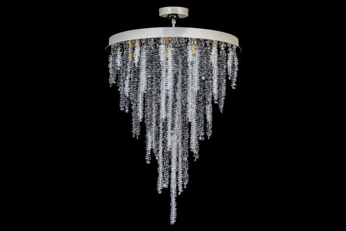 Люстра потолочная с Led лампочками в комплекте Arti Lampadari Flusso H 1.4.55.106 N+Lamps 