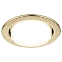 Встраиваемый светильник с лампочкой Ambrella light G101 SB+Lamps