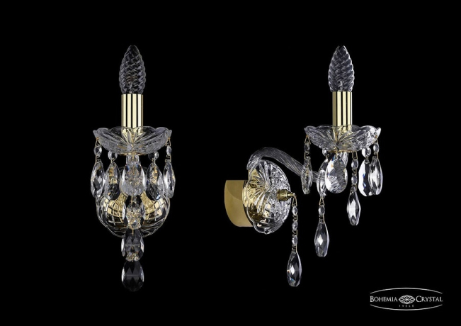 1415B/1/141/G Бра Bohemia Ivele Crystal 