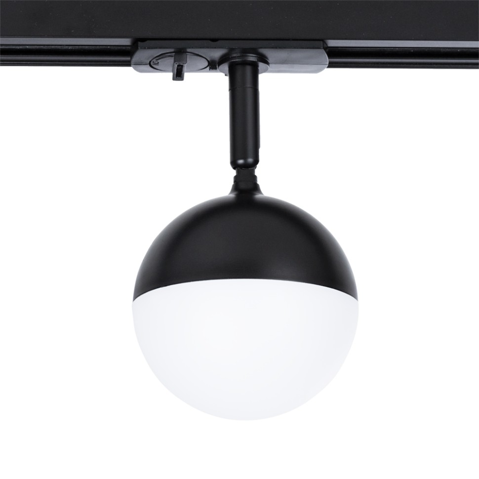 Однофазный светильник для трека Virgo Arte Lamp A4565PL-1BK, цвет черный - фото 2