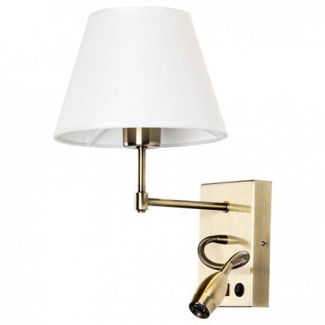 Бра с подсветкой Arte Lamp Elba A2581AP-2AB 