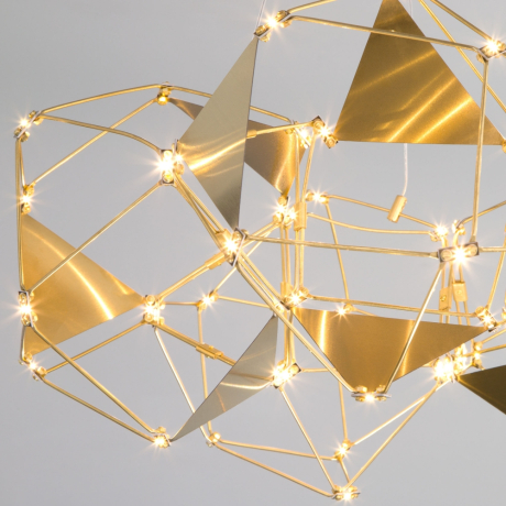 Подвесная люстра Eurosvet Uma 90369/5 медь 