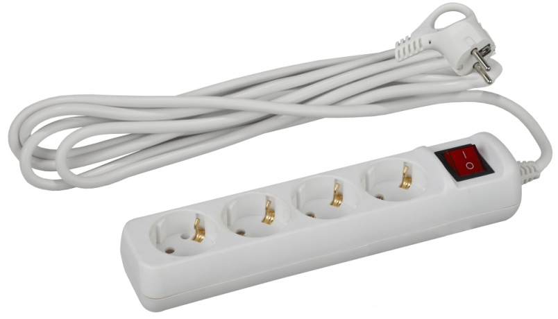 Удлинитель ЭРА -4es-3m-3x1 169639