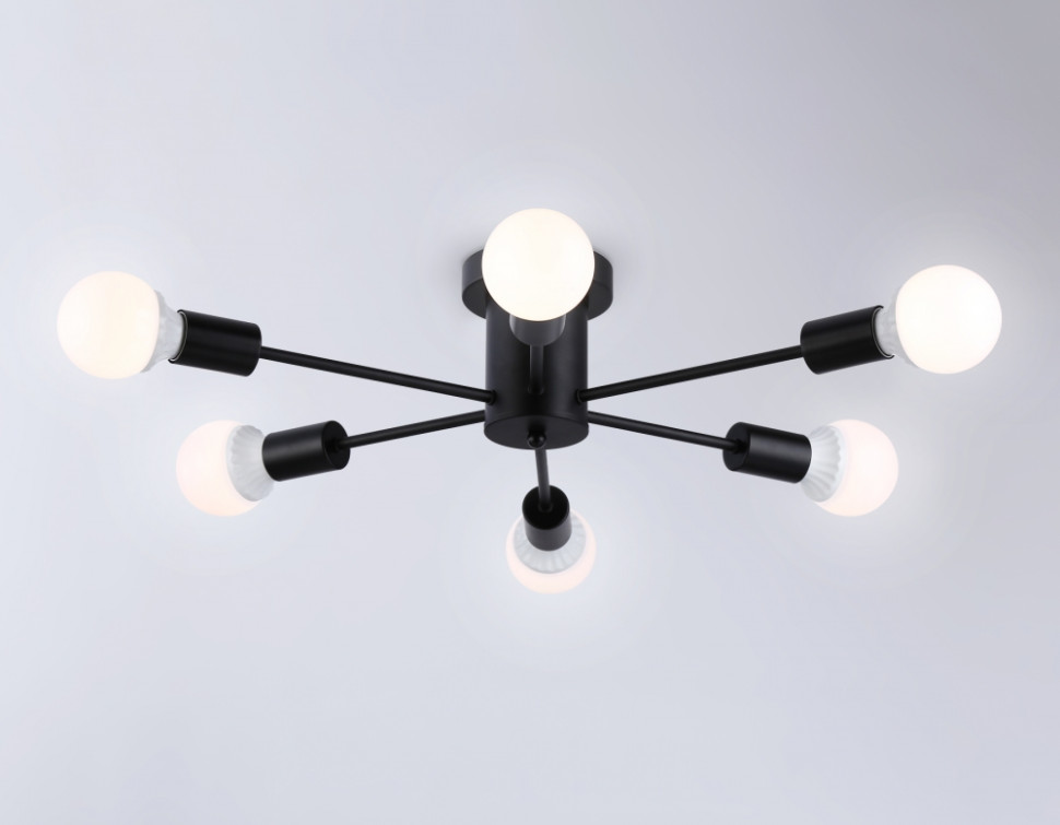 Потолочный светильник Ambrella light TRADITIONAL TR80402, цвет черный - фото 3