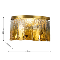 Светильник с лампочками настенный, комплект от Lustrof. №332901-617550