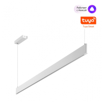359547 LEDO NT25 000 белый Светильник подвесной диммир. со сменой цв.темпер. (пульт ДУ/прилож. Smart Life) IP20 LED 12/24W 220-240V 3000-5700К ITER NOVOTECH