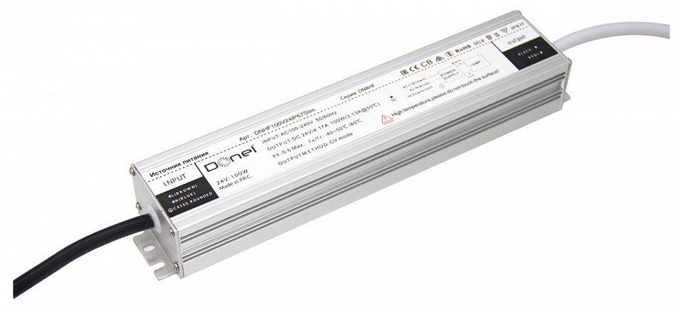 Блок питания Donel DN8HF DNHF100V24IP67Slim
