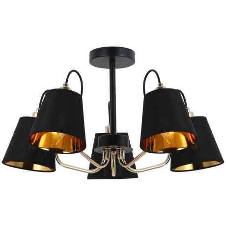 Люстра на штанге Illumico IL6120-5COU-79 BK GD (1427521) 