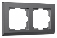 Рамка на 2 поста Werkel Stark (графит матовый) W0021864