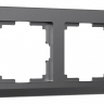 Рамка на 2 поста Werkel Stark (графит матовый) W0021864