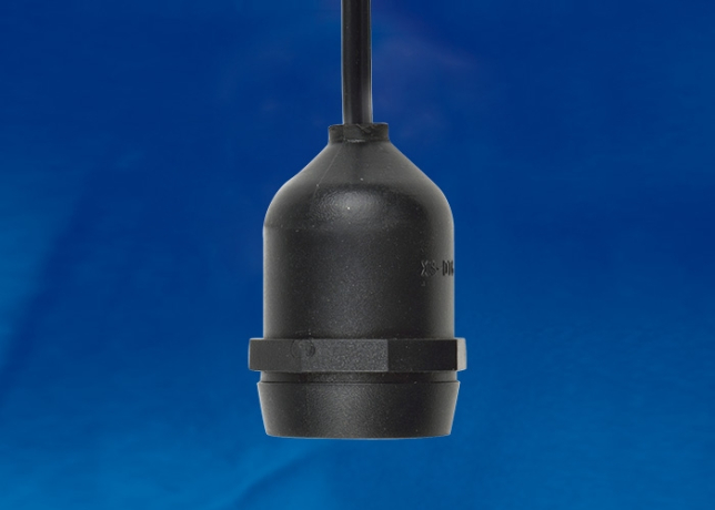 Патрон подвесной с защитой IP54 Uniel ULH-E27-IP54-150cm (UL-00003699) 