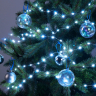 10м. Гирлянда нить Роса холодный свет Eurosvet 230V 384724 (a060411)