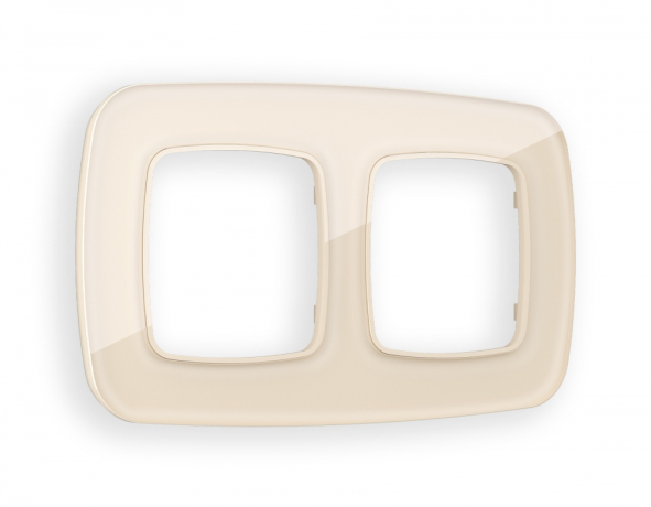 Рамка на 2 поста Ambrella Volt OMEGA OF320302