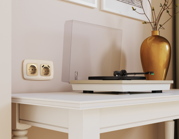 Рамка на 2 поста Ambrella Volt OMEGA OF320302