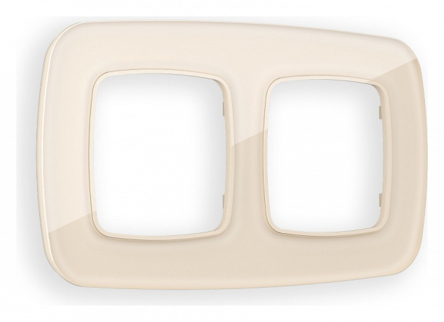 Рамка на 2 поста Ambrella Volt OMEGA OF320302