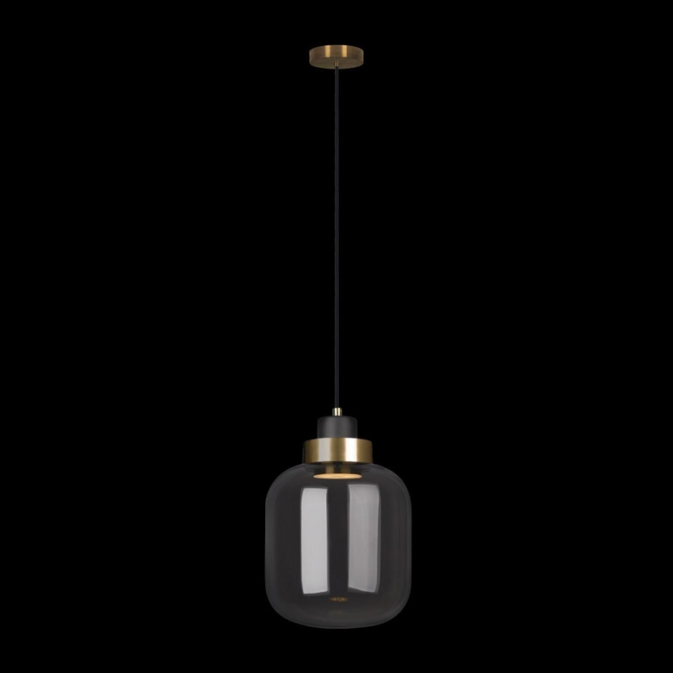 Подвесной светодиодный светильник Loft IT Bubble 10140A Smoke, цвет золотой - фото 2