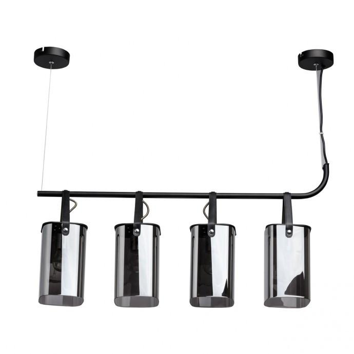 Подвесной светильник De Markt Тетро 673015604, цвет черный - фото 1