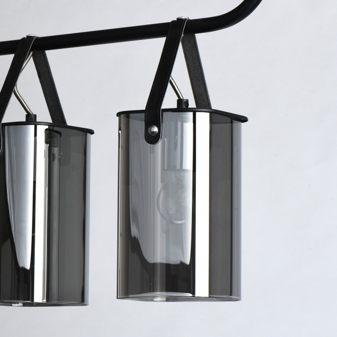 Подвесной светильник De Markt Тетро 673015604, цвет черный - фото 3