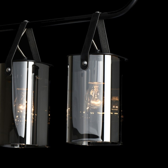Подвесной светильник De Markt Тетро 673015604, цвет черный - фото 4
