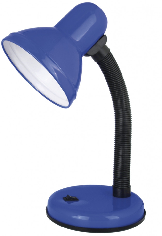 Светильник настольный Ultraflash UF-301P (230V 60W) С06 синий 12369 мягкая интерьерная кровать стефани 1400 бп м ткань синий