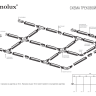 2м. Трёхфазный накладной/подвесной шинопровод Donolux Dl0201182