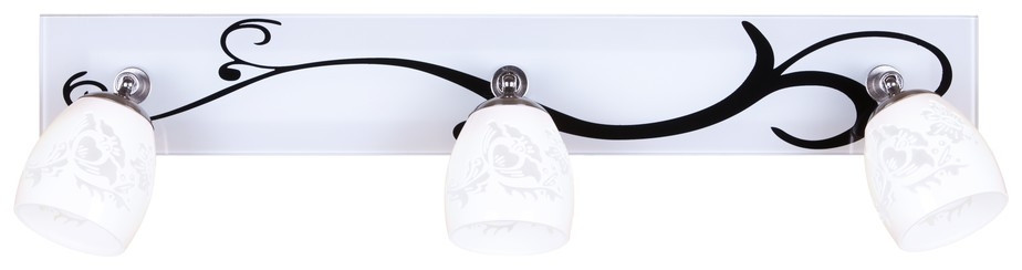 Поворотный светильник - спот, в комплекте с LED лампами G9. Интерьер -Спальни. Комплект от Lustrof №150713-701986, цвет матовый никель, белый