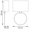 Бра Lightstar Regolo 713623 
